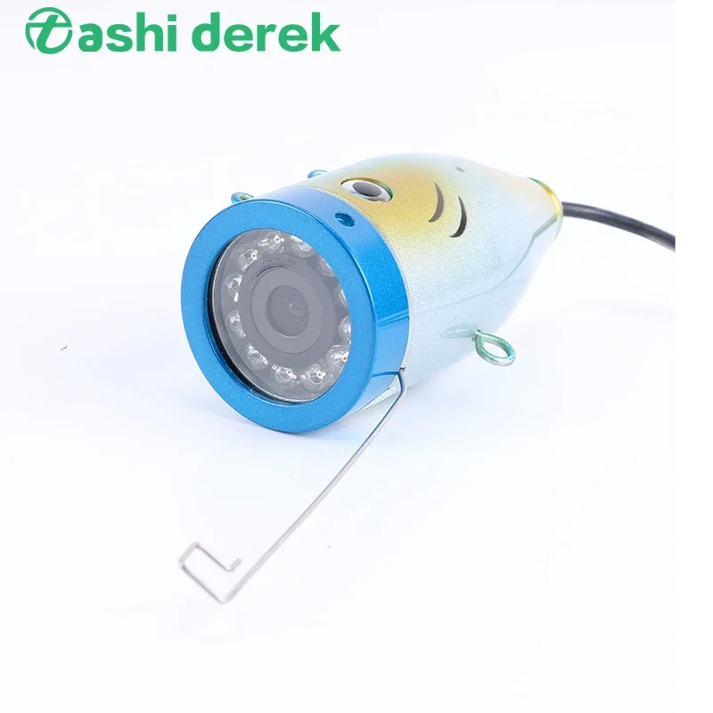 Fishing Camera - กล้องรูปปลาดีไซน์พิเศษสําหรับการตกปลาใต้น้ํา 12 ไฟกลางคืนสีขาว IP68 กันน้ํา 15/30/50