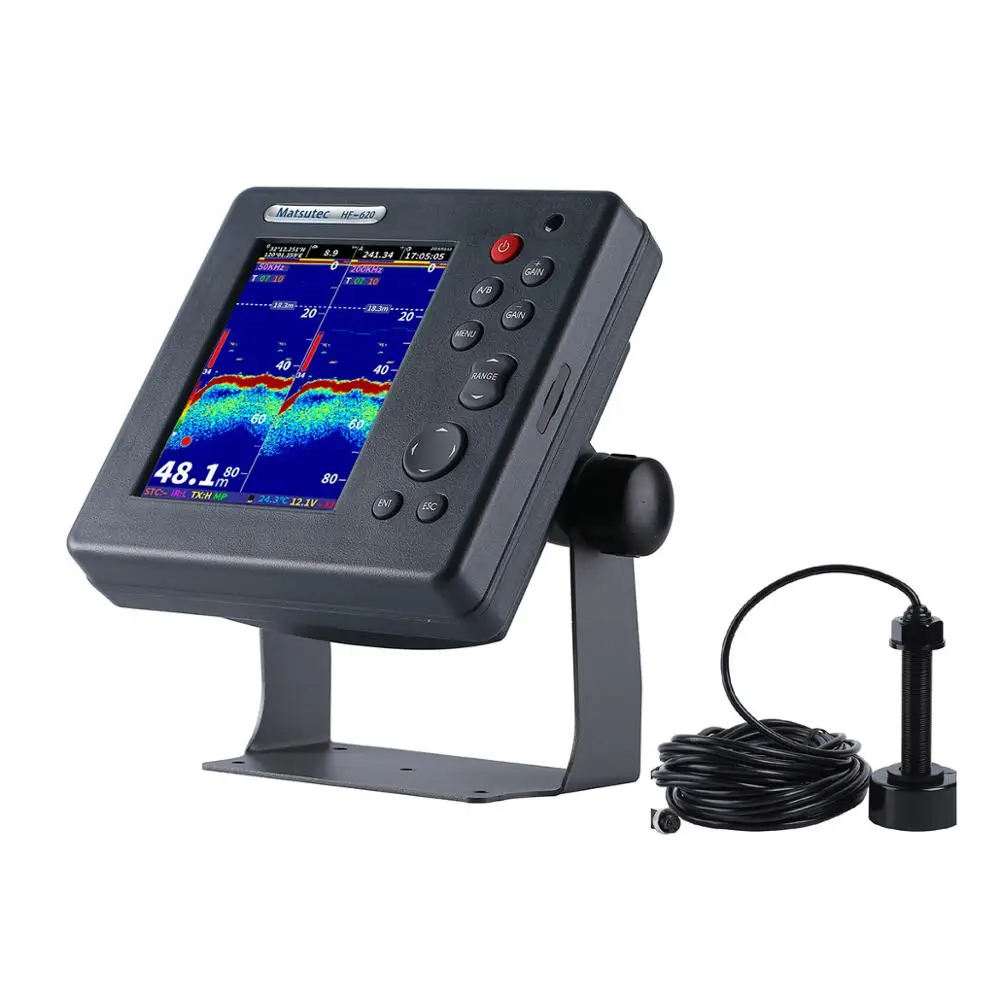 Fish Finder Charger - เครื่องหาปลา Matsutec HF-620 MARINE COLOR ECHO