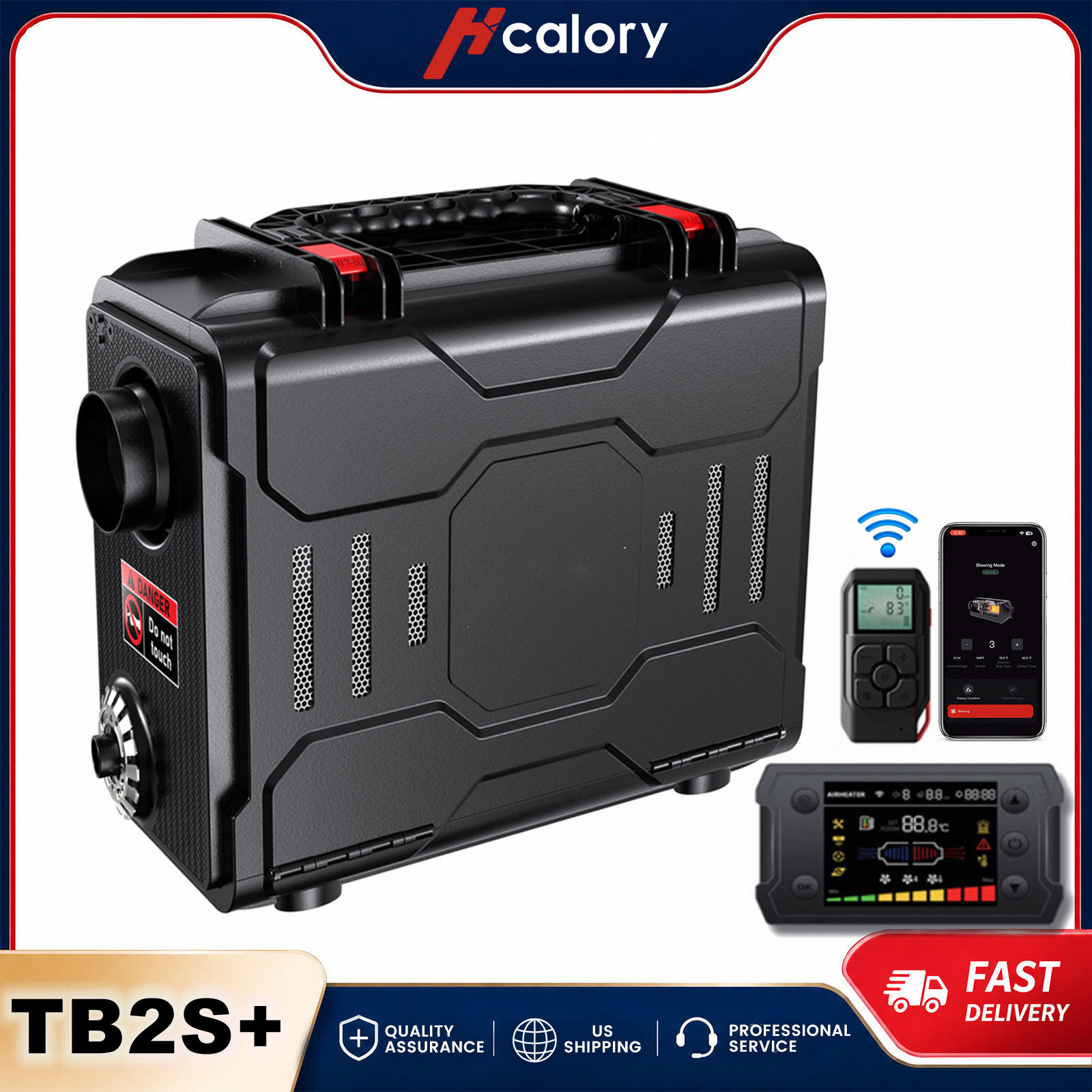 Fishing Camera - เครื่องทำความร้อนดีเซล Hcalory TB2S+ 8KW 6 ลิตร