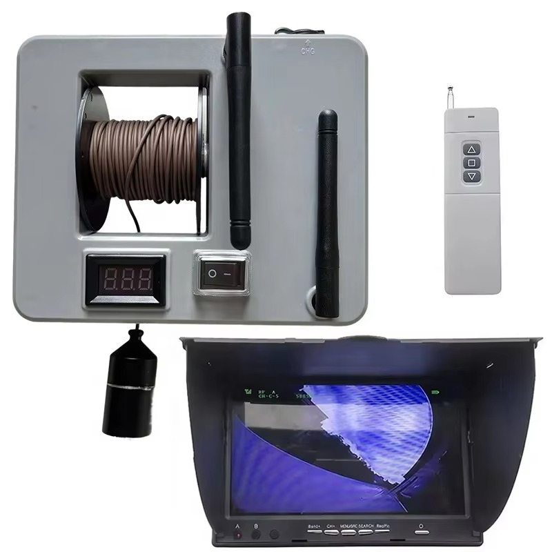 Underwater Camera - กล้องตรวจจับใต้น้ำ FPV ความละเอียดสูง มุมมองกว้าง จอ LCD