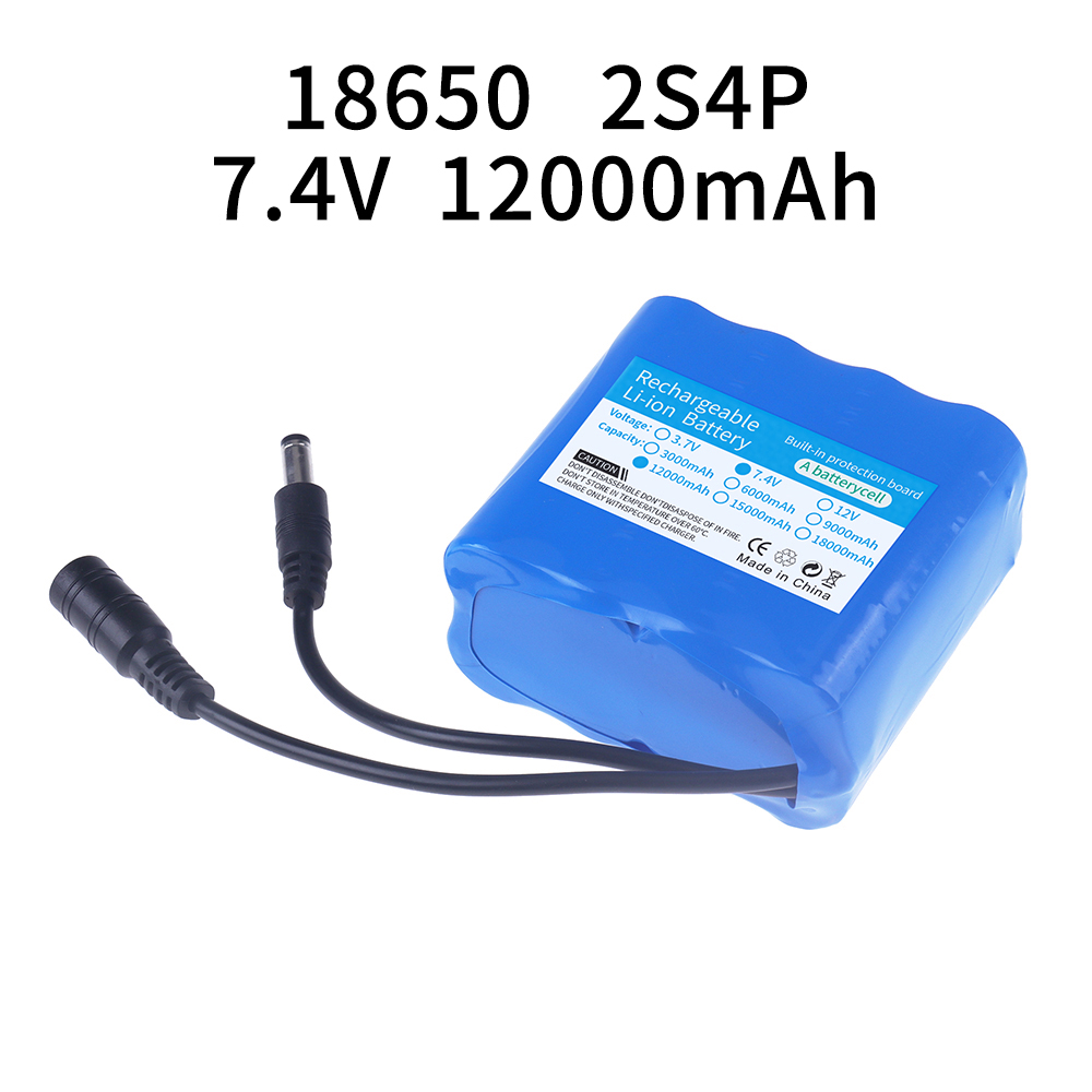 2S4P 18650 แบตเตอรี่ลิเธียม 7. - Fish Finder Battery บทวิจารณ์และราคา