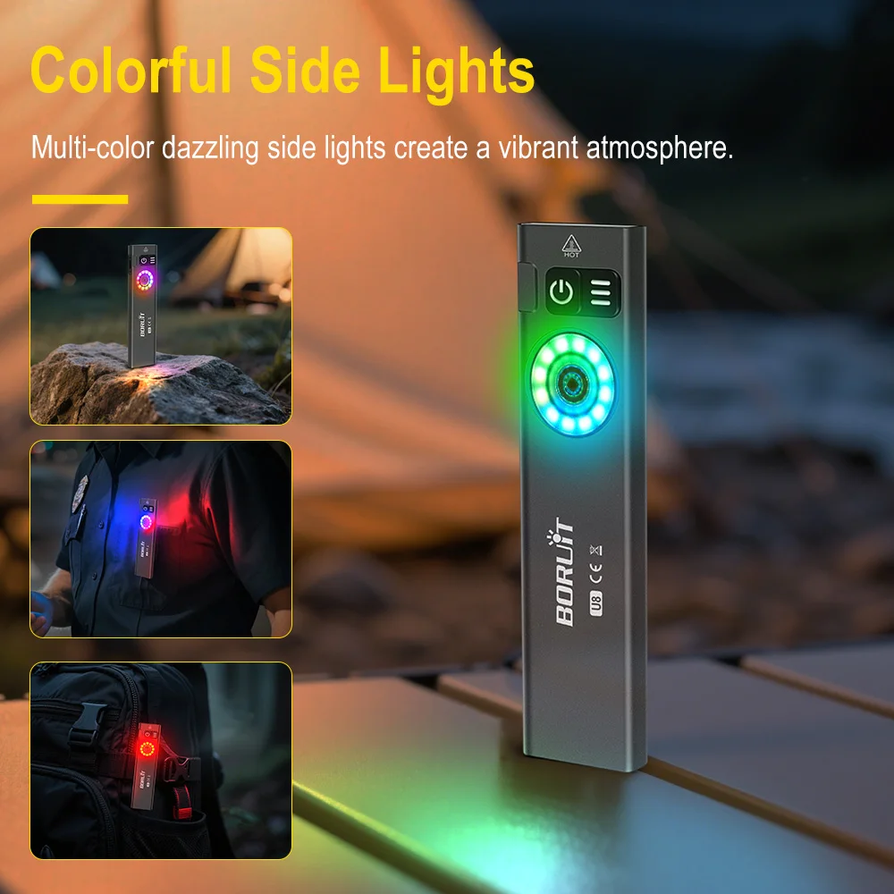 ไฟฉาย LED BORUiT U8 650LM EDC  - Fishing Light บทวิจารณ์และราคา