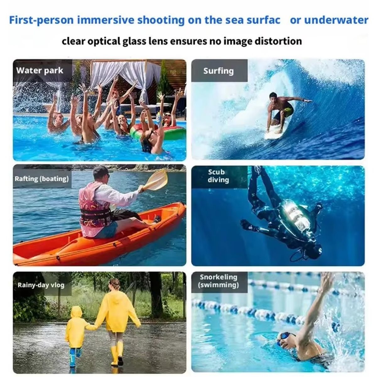 N05R เคสกันน้ำสำหรับดำน้ำสำหรั - Underwater Camera บทวิจารณ์และราคา