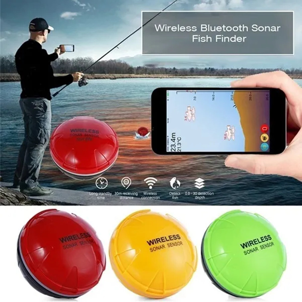 PUPOPAN 100M ยี่ห้อใหม่โทรศัพท - Fishing Depth Finder บทวิจารณ์และราคา