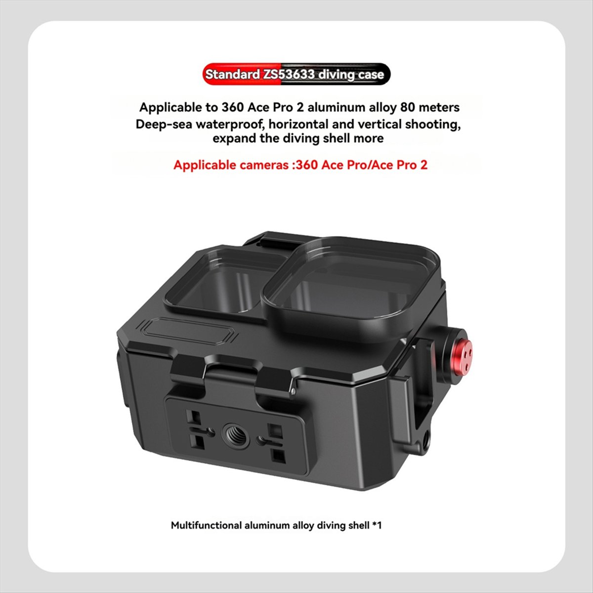 M05K 263FT/80M เคสกันน้ำสำหรับ - Underwater Camera บทวิจารณ์และราคา